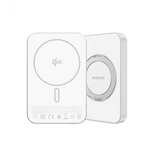 MAXCO Qi2 10000mAh 支架式移動電源,磁吸無線充電與鋁合金支架設計