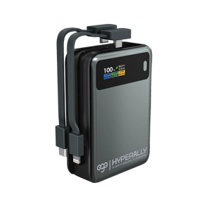 HyperAlly² 附送三條可更換內置線,支援多種設備充電