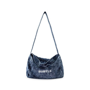 Subtle RAWMAD(E) 復古牛仔側肩包,時尚耐用旅行袋,適合日常通勤與旅行
