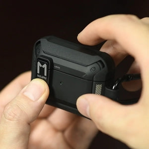 AULUMU 機能風AirPods Pro耳機保護殼|TPU 硬殼材質提供抗摔、防刮、防碰撞保護