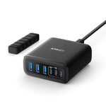 Anker 112W 氮化鎵充電器A2154|6 合 1 多口充電器|112W 高效輸出功率