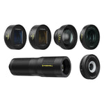 Freewell Pro Filmmaker Lens Kit,1.33x 變形鏡頭、廣角與長焦鏡頭全套組合,適配 17mm 鏡頭座