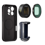 FREEWELL iPhone Pro Filmmaker Cine Pro Kit,1.33x 變形鏡頭與 VND 濾鏡,專業手機拍攝套裝