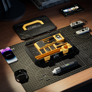 Jakemy JM-8198 套裝內含多種配件,專為精密維修設計