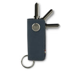 GARZINI Lusso Key Holder|手工水牛皮鑰匙扣|頂級粒面水牛皮