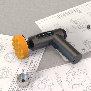 BAYU 無線電動打蠟拋光機 - 車漆護理專用,三種拋光盤輕鬆滿足需求