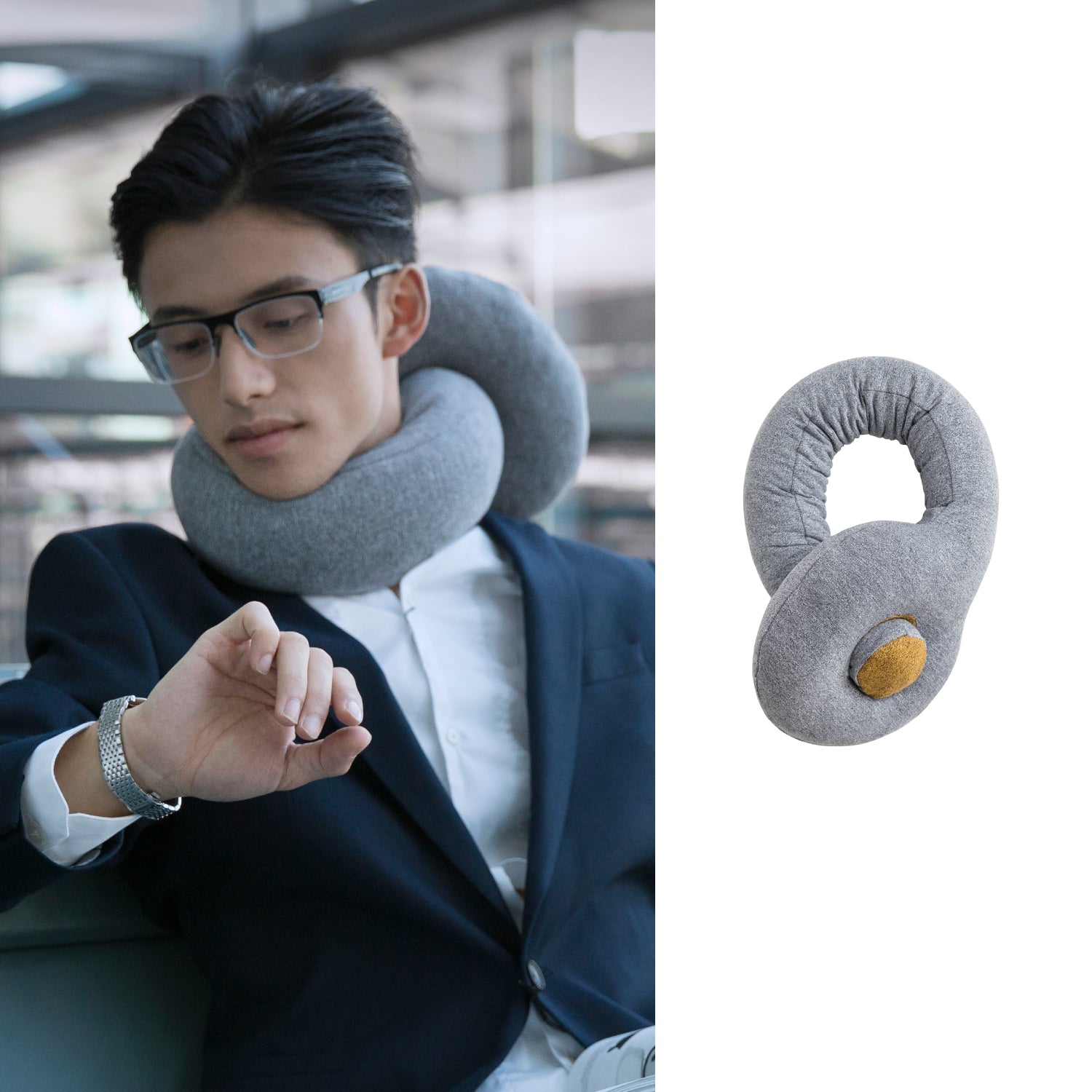 Kiwee Lollipop 旅行頸枕適合飛行、辦公午休及一般日常使用