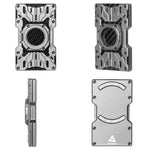 PEAKZOOC Mechguard 多功能磁吸支架RFID卡包|內置碳纖維RFID屏蔽層