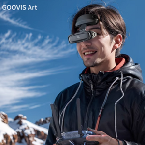 GOOVIS Art 開放式超輕頭戴影院|開創式瞳距調節 + 350 度近視支援