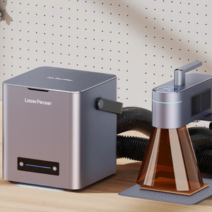 LASERPECKER 桌上型空氣清新機|搭配雕刻機,專業煙霧與微塵處理