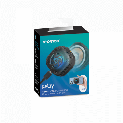 MOMAX Play 15W 磁吸無線手機冷卻器 GM1