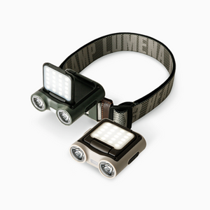 Lumena X3 LED 頭燈,展示900流明高亮度與多功能設計。