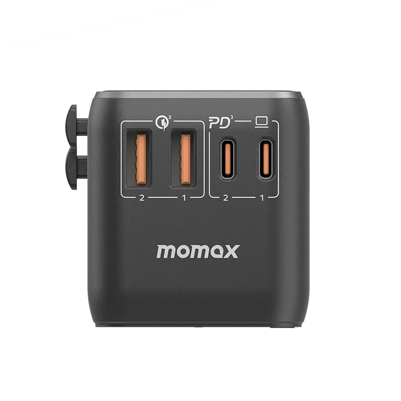 MOMAX  1-World 100W GaN 全方位快充旅行插座 UA10