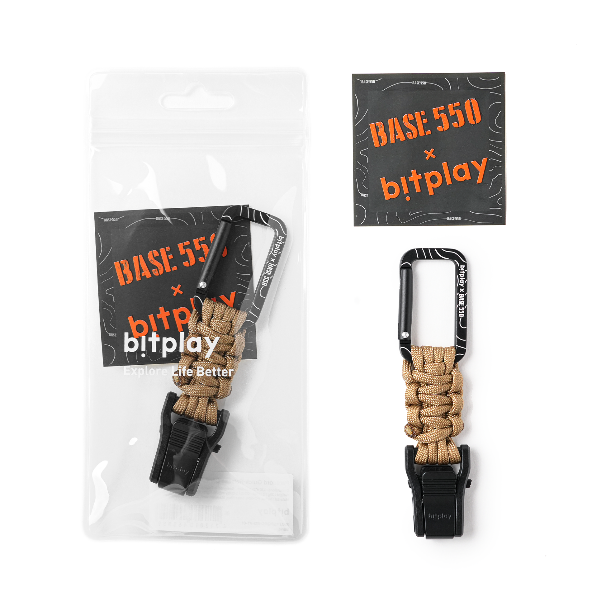 BITPLAY x Base550 Carabiner｜日常與戶外使用