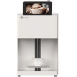 EVEBOT Color Coffee Printer 彩色咖啡打印機 EB-FC1 - 白色款，打印個性化咖啡拉花圖案，適合創意飲品設計