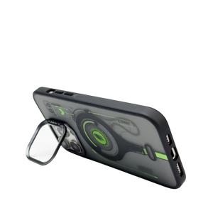 OKSP iPhone 16 Pro/Pro Max系列 MagSafe 夜光變色 支架手機殼 OK06