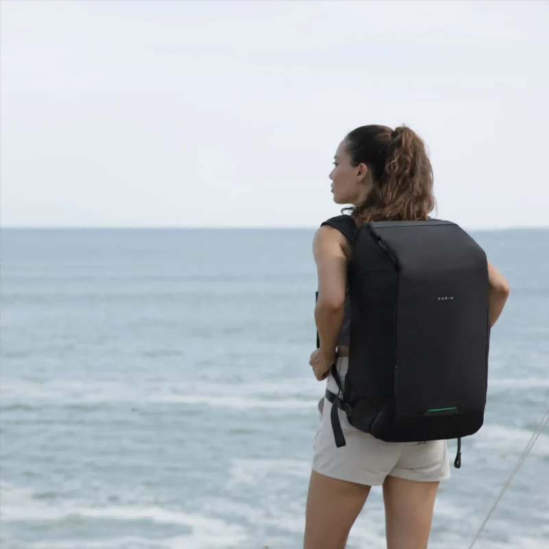 KORIN Clickpack Travlo 45L 防盜背囊｜大容量旅行背包｜三重防盜設計