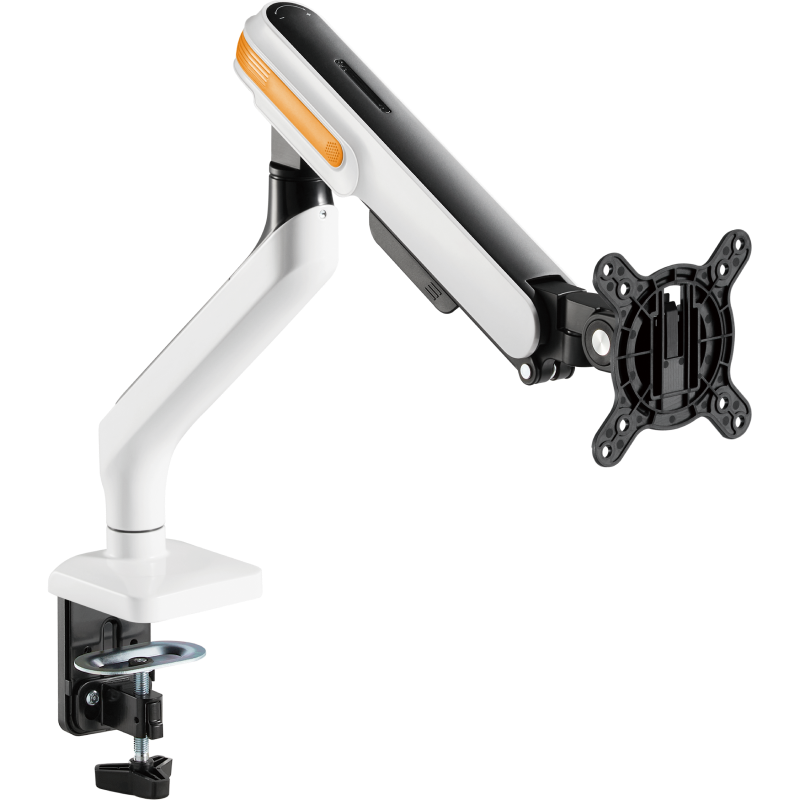 BRATECK E580 升降式顯示器支架｜打造整潔高效的桌面工作空間