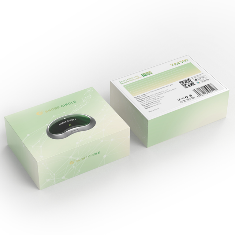 SNORE CIRCLE YA4200 Plus 智能喉部脈衝止鼾器｜補充貼片設計
