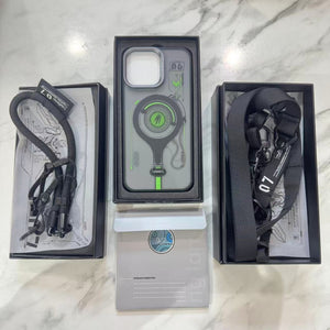 OKSP iPhone 16 Pro/Pro Max系列 MagSafe 夜光變色 支架手機殼 OK06 #1668( 陳列品/瑕疵品特價出售 )