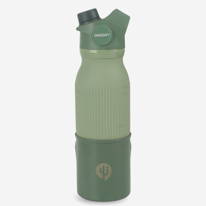 OASSAY Outdoor Water Purifier 濾水瓶-綠色，靈活模組設計，支援旅行、運動及露營模式