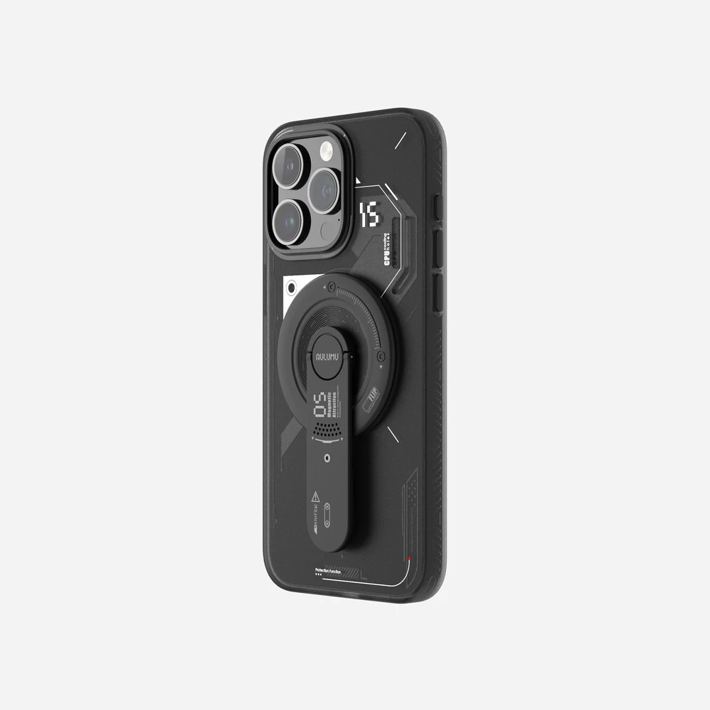 AULUMU 4-in-1 磁吸手機支架 G05｜集手機支架、握把、隱藏式陶瓷刀和解壓玩具於一體