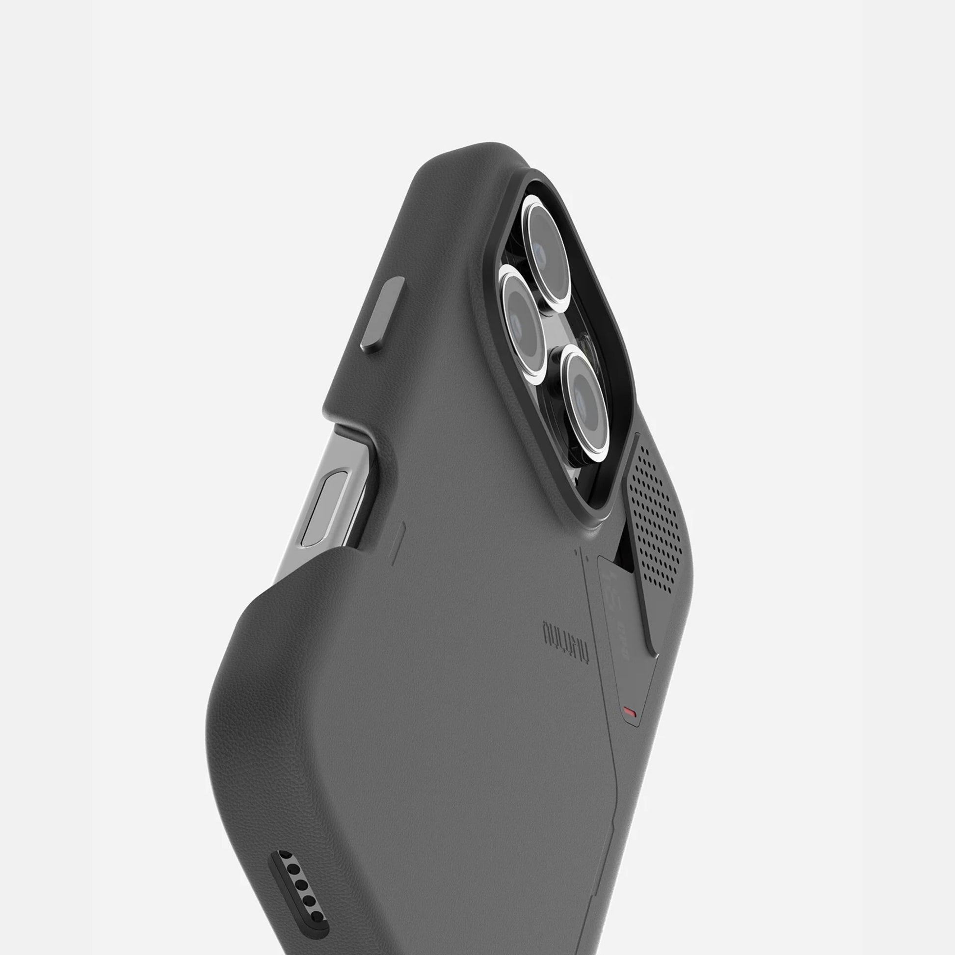 AULUMU Vegan Leather Case for iPhone 16 Pro/Pro Max 系列｜由可生物降解的粒面皮革製成，環保耐用