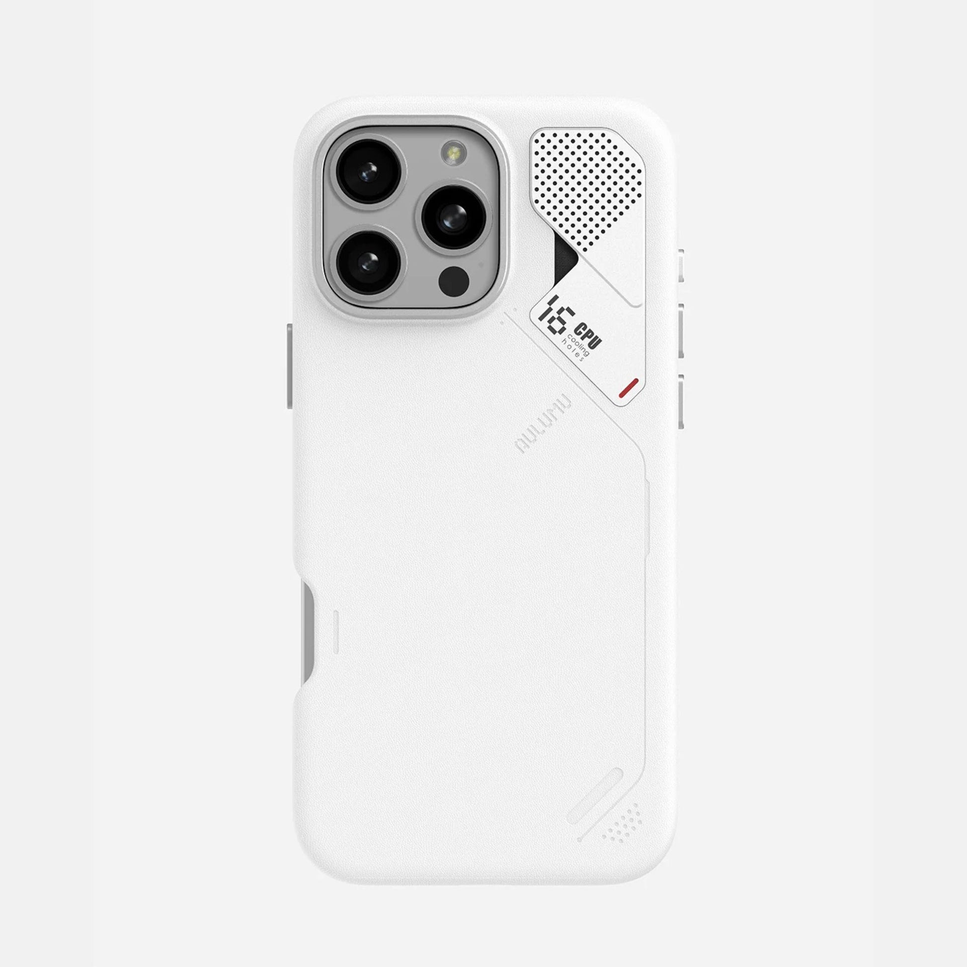 AULUMU Vegan Leather Case for iPhone 16 Pro/Pro Max 系列｜變色溫度指示器｜實時掌握手機溫度