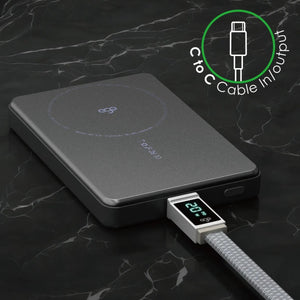 EGO Magpower Gen.5 10000mAh 移動電源｜Magsafe快速充電｜OLED顯示屏｜氣凝膠散熱
