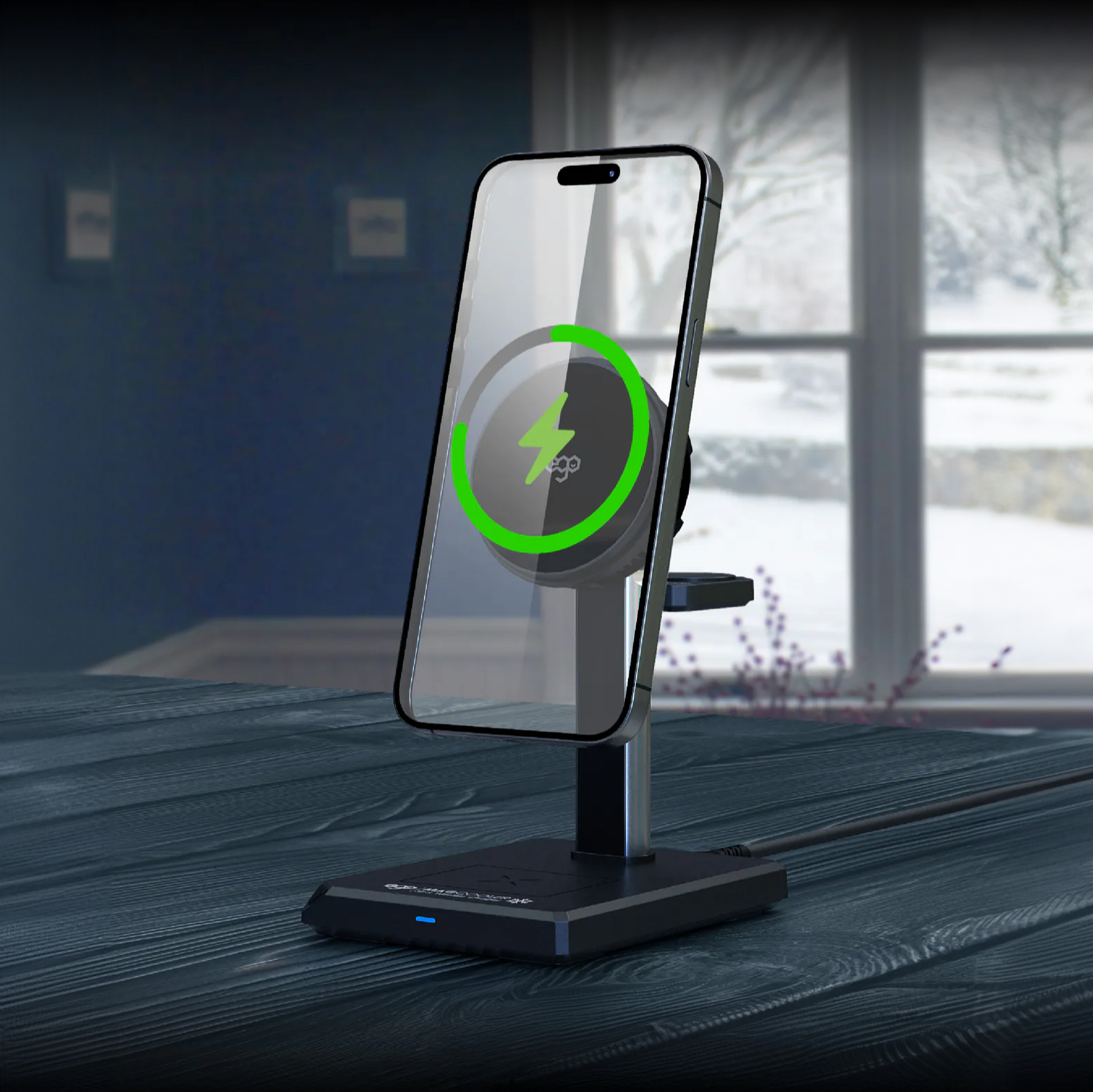 EGO MagCooler 3in1 無線充電器｜半導體制冷技術｜可分離手錶充電模組

