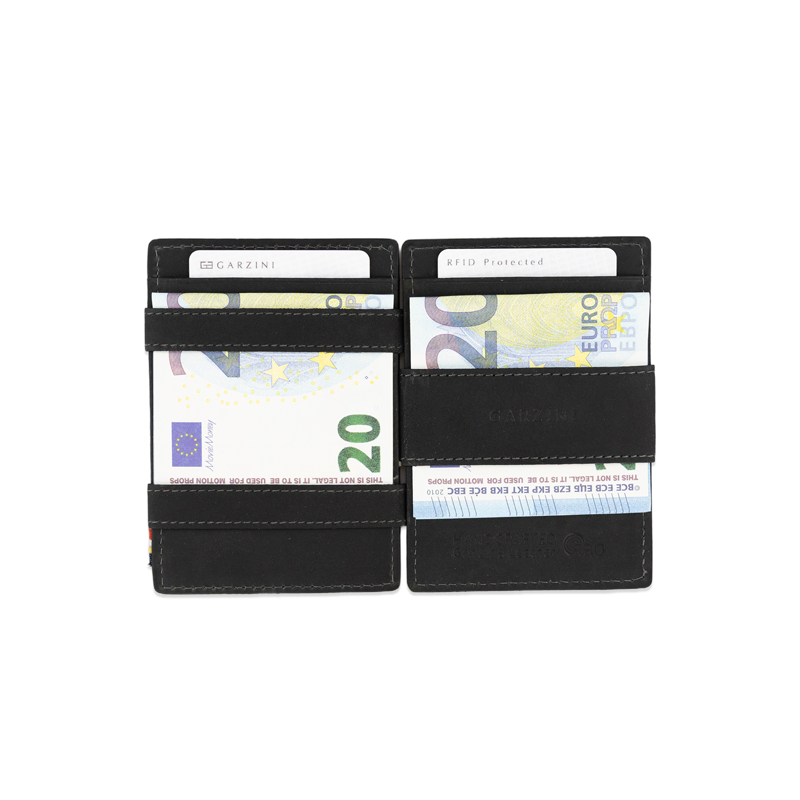 GARZINI Essenziale Magic Airtag Wallet｜頭層皮革錢包｜多功能收納