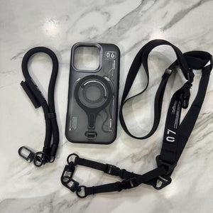 OKSP iPhone 16 Pro/Pro Max系列 MagSafe 神經元變色 支架手機殼 OK06 #1669( 陳列品/瑕疵品特價出售 )