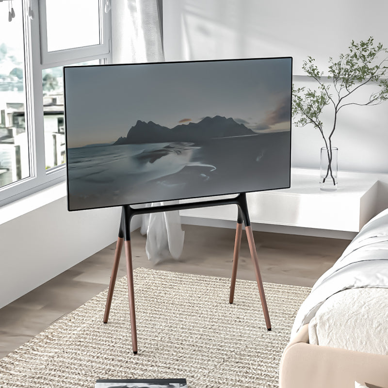 BRATECK 可移動式落地電視支架 FS600｜多功能電視支撐解決方案