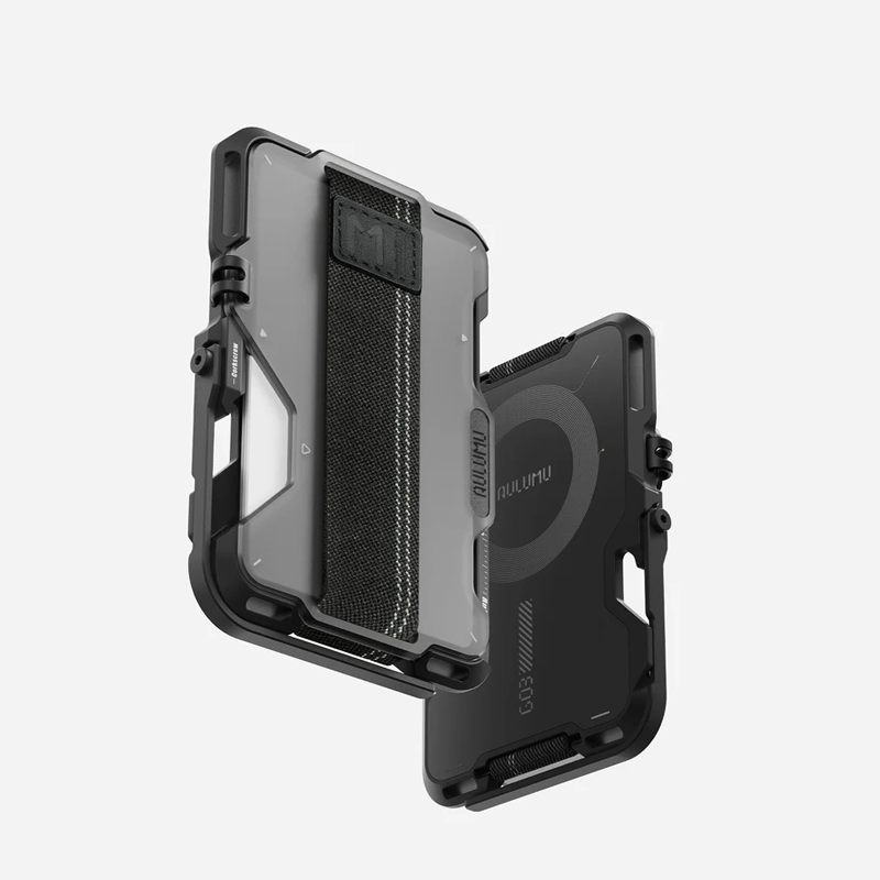 AULUMU Multi-Tool Metal Wallet｜穩固存放 12 張卡片或現金，輕鬆應對日常與旅行需求