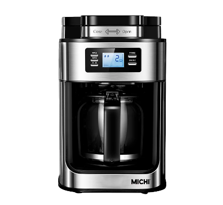 MICHI 全自動磨豆沖粉雙用式咖啡機