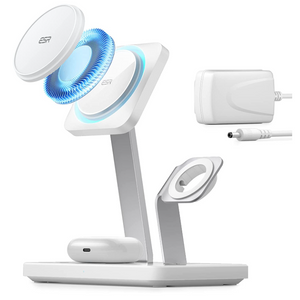 ESR MagSafe 多功能散熱磁吸無線充電支架｜三合一多功能充電
