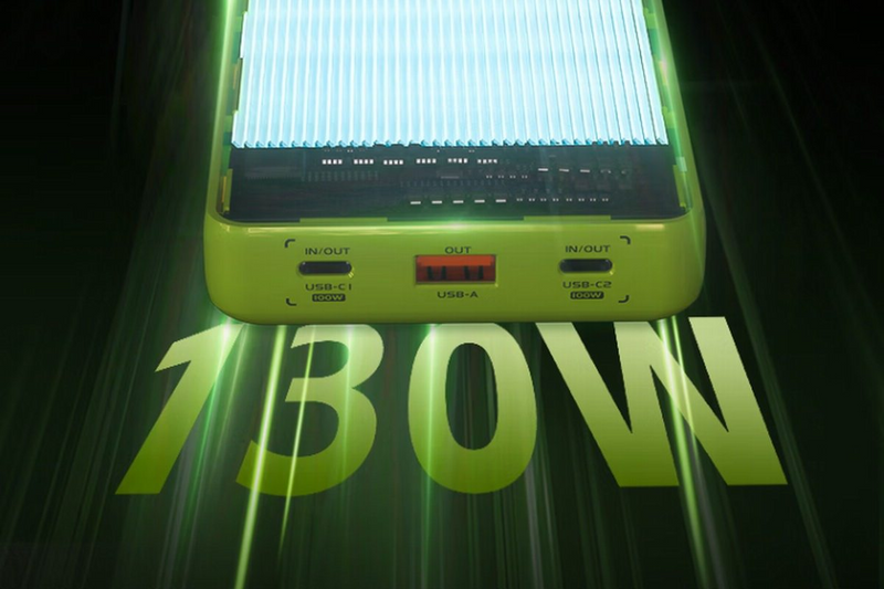 MOVESPEED  130W快充25000mAh 支持筆記本+手機 移動電源M25