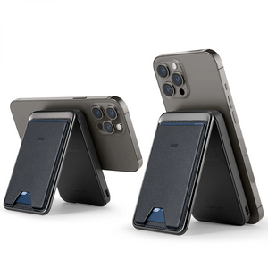 ESR HaloLock 5000mAh 三合一支架款移動電源｜無線充電、磁吸支架與卡片存儲

