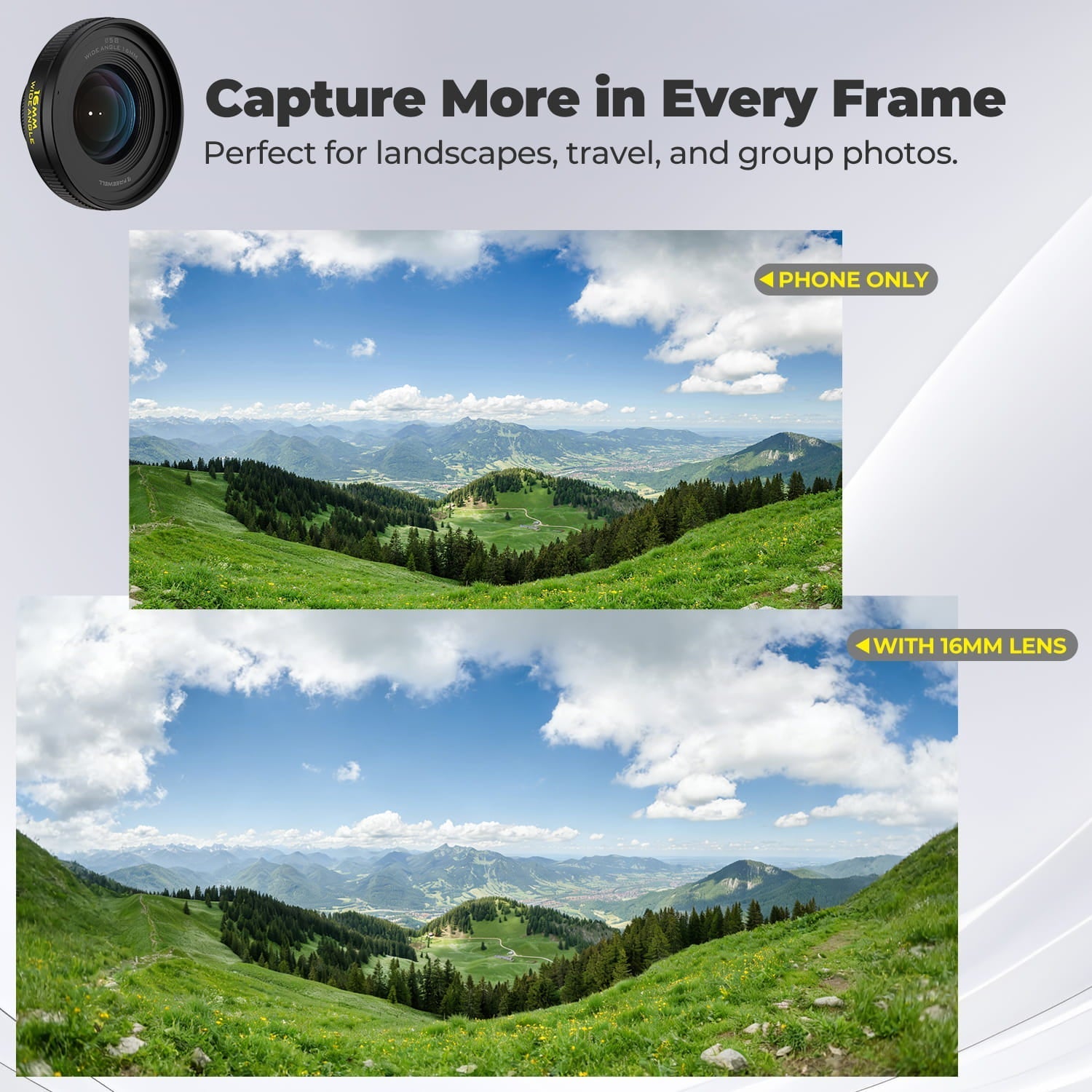 FREEWELL 16mm Wide Angle Lens Kit 廣角攝影套裝