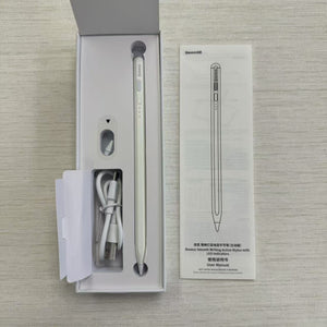 BASEUS 適用Apple Pencil主動式電容筆(主動版) #1522 ( 陳列品/瑕疵品特價出售 )