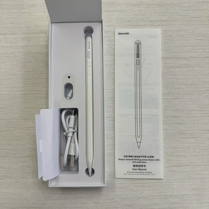 BASEUS 適用Apple Pencil主動式電容筆(主動版) #1522 ( 陳列品/瑕疵品特價出售 )