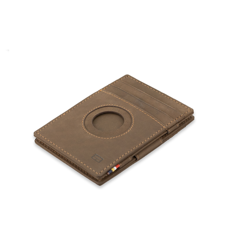 GARZINI Essenziale Magic Airtag Wallet｜頭層皮革錢包｜RFID 屏蔽技術