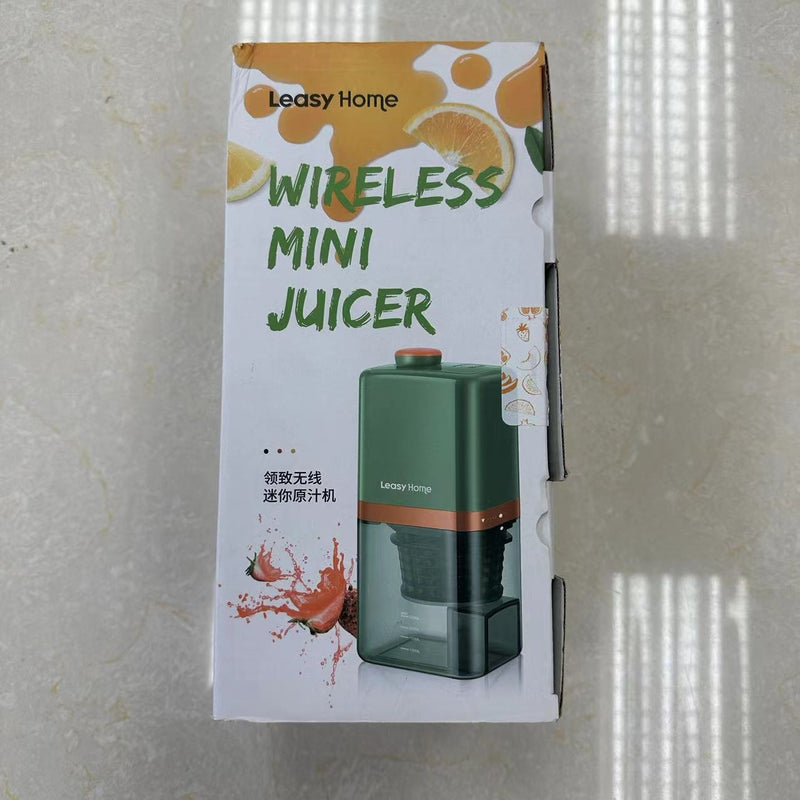LEASY HOME 無線便携冷壓慢磨榨汁分離機