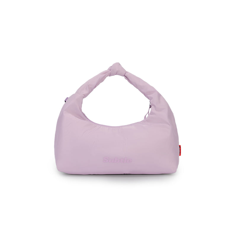 SUBTLE LOOP Mini Messenger Bag - 紫色，正面展示