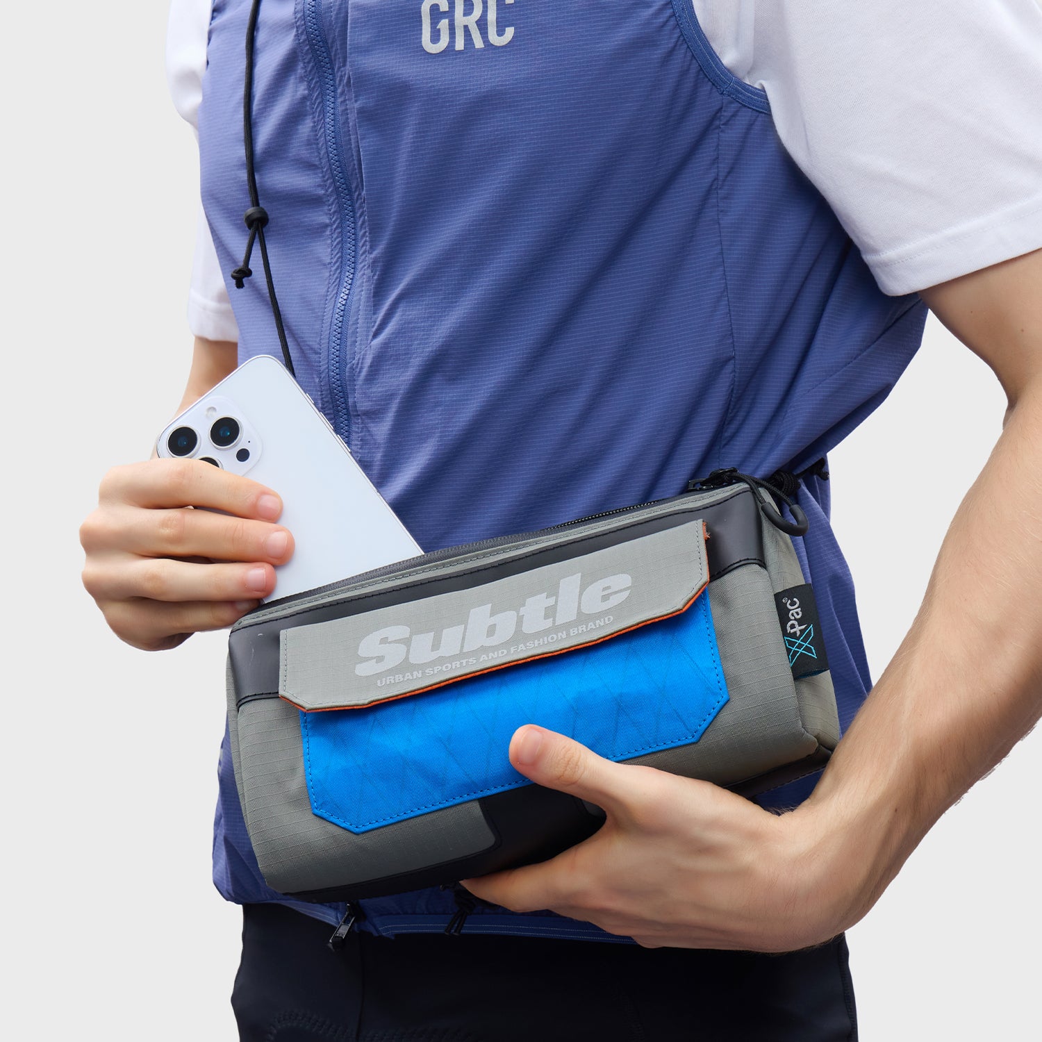 SUBTLE SIKE-T Dual Use Crossbody Bag 車頭兩用斜挎包 - 多功能收納空間，輕量設計適合日常通勤與戶外活動