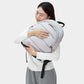 SUBTLE Commence Puff Backpack 泡芙背囊 - 霧凇灰簡約幾何風，設計柔軟舒適