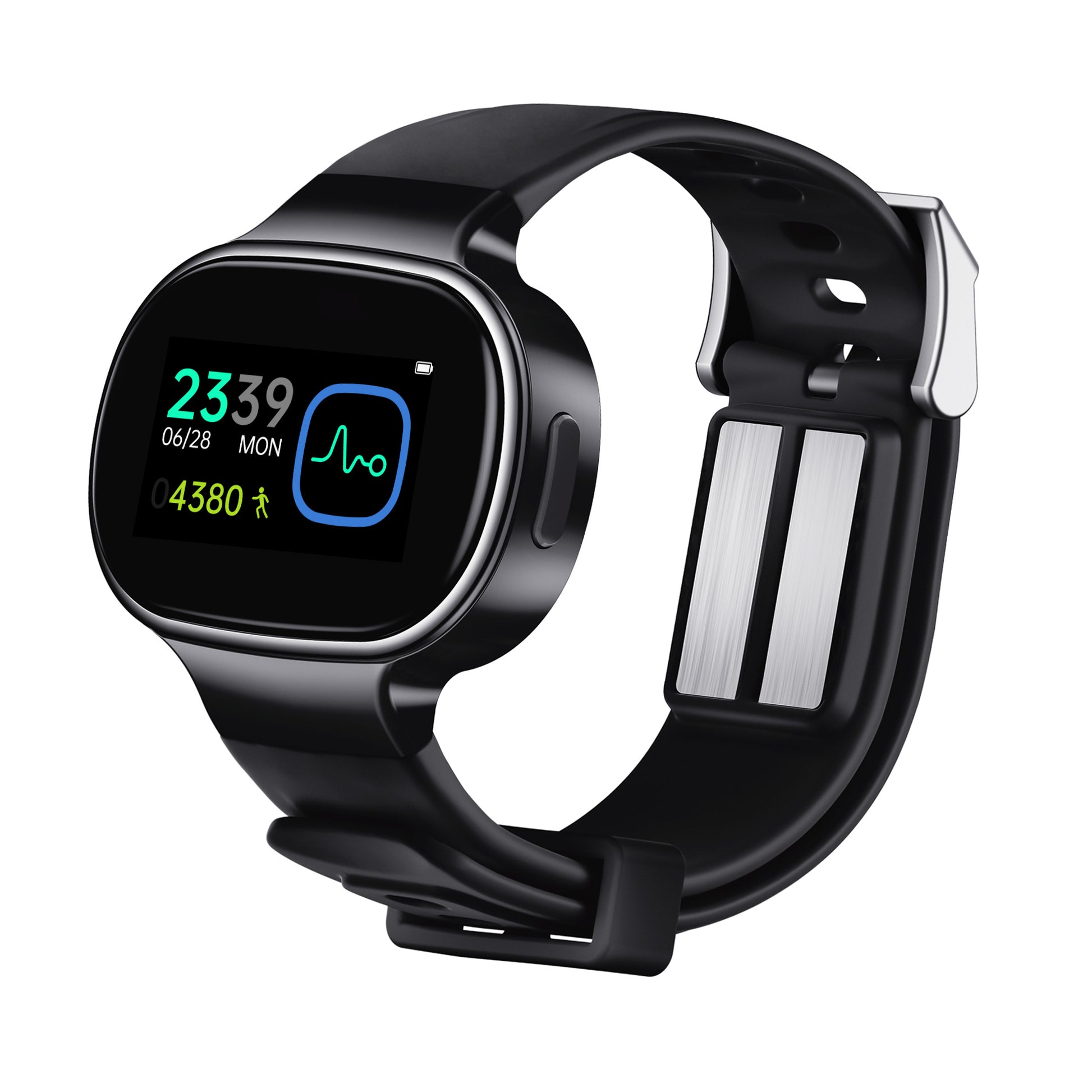EMETERM Smart Anti-nausea Wristwatch 智慧抗惡心手錶 - 時尚智能設計，內置數字時鐘及觸控屏幕