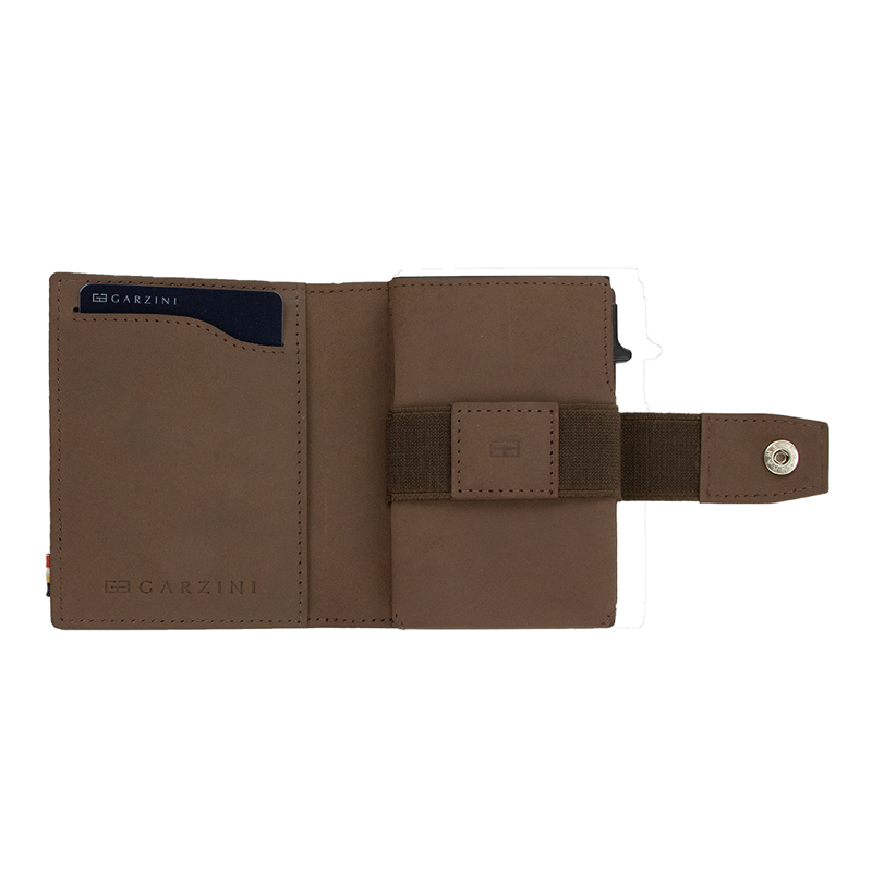 GARZINI Metal Wallet｜多功能金屬卡包｜多功能收納，整理鈔票、收據及名片