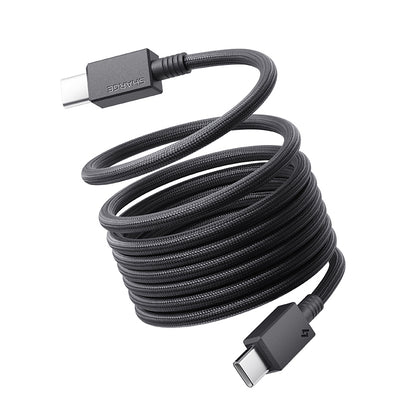 SHARGE L7 USB‑C 磁吸收納 編織充電線｜PD3.1｜240W 快充｜480Mbps 高速傳輸