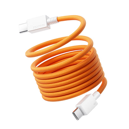SHARGE L7 USB‑C 磁吸收納 編織充電線｜PD3.1｜240W 快充｜480Mbps 高速傳輸